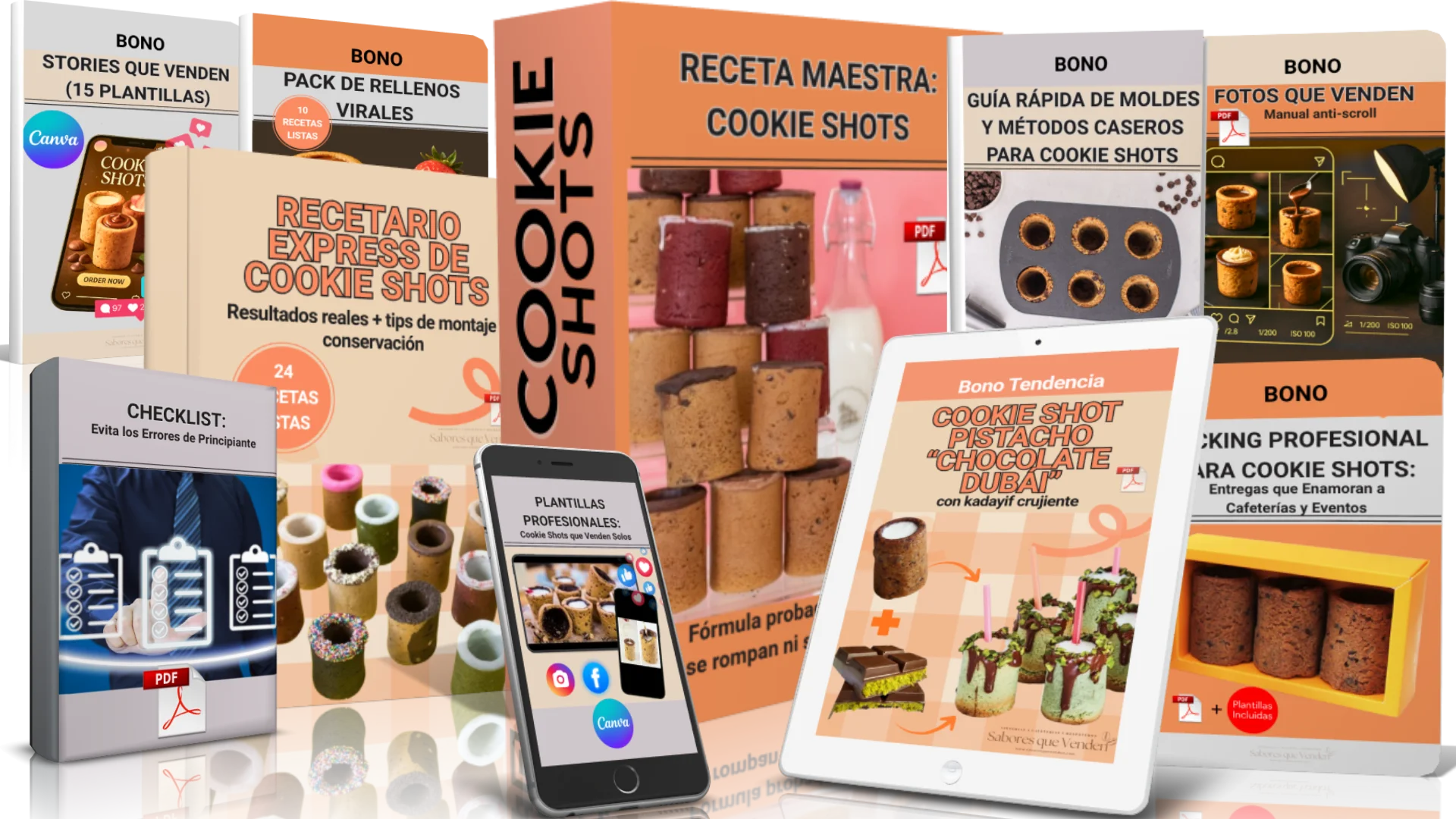 Kit de Ingeniería Comercial Cookie Shots