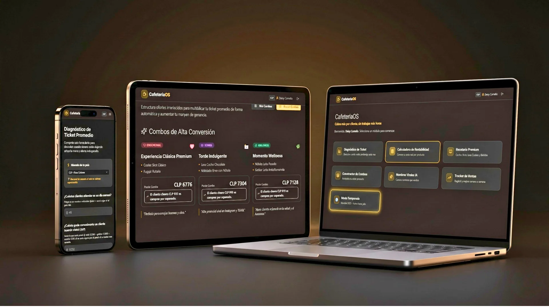 TuROI App en dispositivos